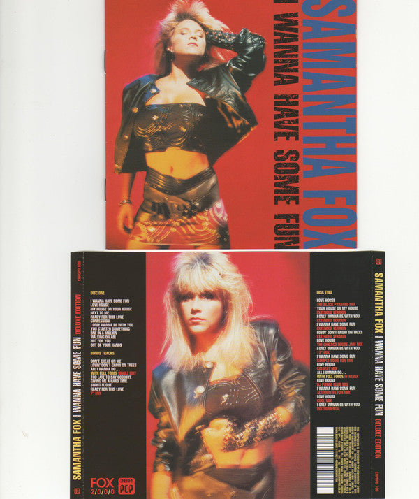 Samantha Fox : I Wanna Have Some Fun (CD, Album, RE + CD, Comp + Dlx, RM)