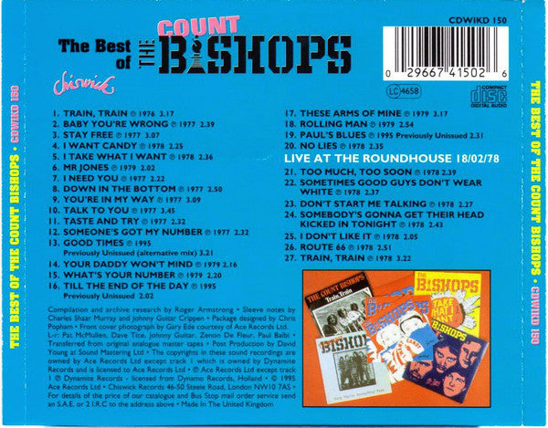 The Count Bishops : The Best Of The Count Bishops (CD, Album, Comp)
