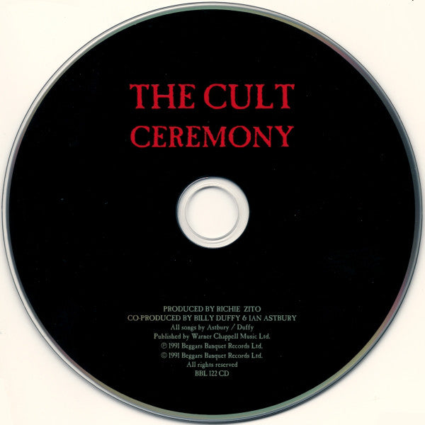 The Cult : Ceremony (CD, Album, RE)