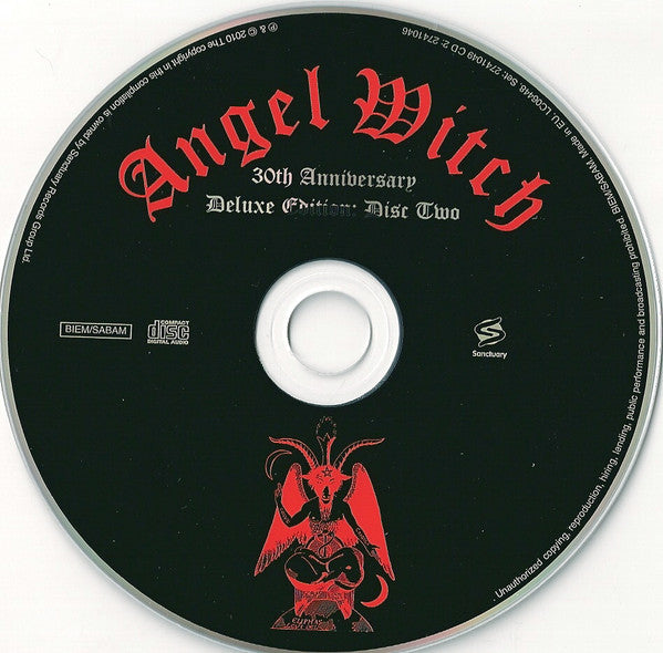 Angel Witch : Angel Witch (2xCD, Album, RE, RM, 30t)