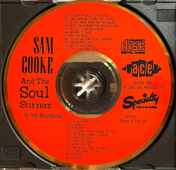 Sam Cooke And The Soul Stirrers : In The Beginning (CD, Comp, Mono)