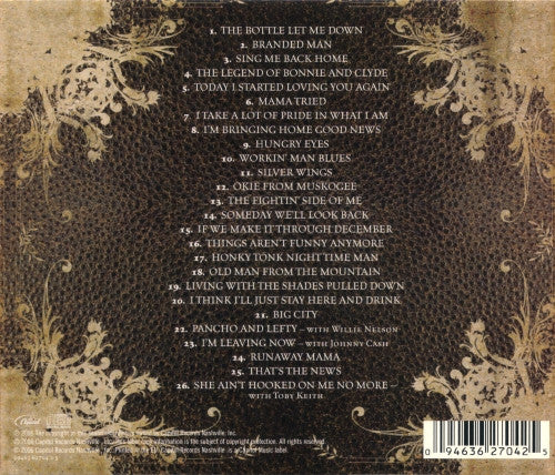 Merle Haggard : Hag: The Best Of Merle Haggard (CD, Comp)