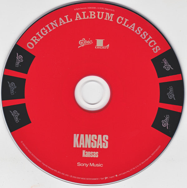 Kansas (2) : Original Album Classics (CD, Album, RE + CD, Album, RE + CD, Album, M/Print)