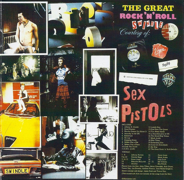 Sex Pistols : The Great Rock 'N' Roll Swindle (CD, Album, RE, RM)