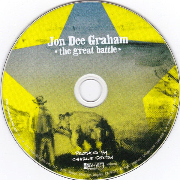 Jon Dee Graham : The Great Battle (CD, Album)