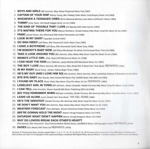 Reparata And The Delrons : The Best Of Reparata & The Delrons (CD, Comp, Mono)