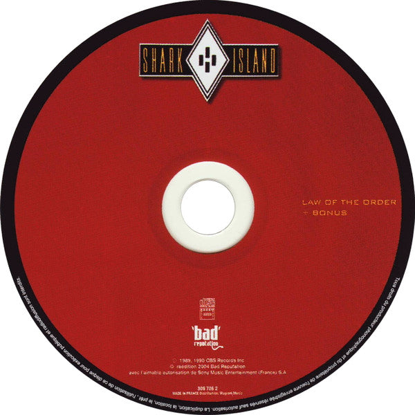 Shark Island : Law Of The Order + Alive At The Whiskey (2xCD, Album, Comp)