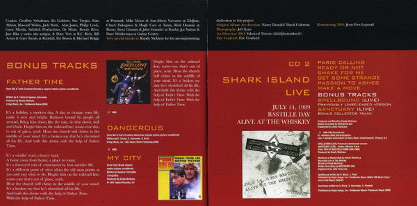 Shark Island : Law Of The Order + Alive At The Whiskey (2xCD, Album, Comp)