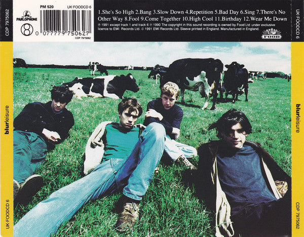 Blur : Leisure (CD, Album)
