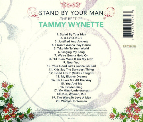 Tammy Wynette : Stand By Your Man (The Best Of Tammy Wynette) (CD, Comp)