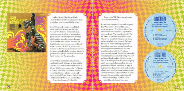 Jerry Cole : Psychedelic Guitars (CD, Comp, RM)