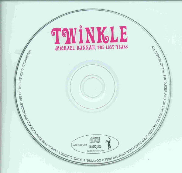 Twinkle (3) : Michael Hannah: The Lost Years (CD, Comp)