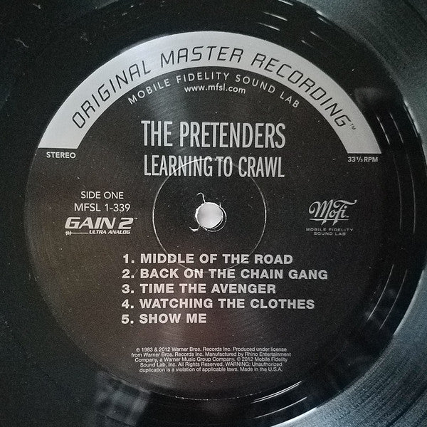The Pretenders : Learning To Crawl (LP, Album, Ltd, Num, RE, RM, Gat)