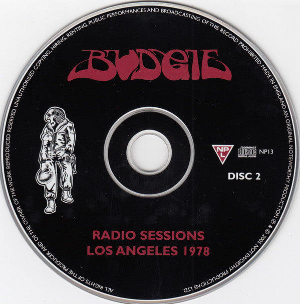 Budgie : Radio Sessions 1974 & 1978 (2xCD, Album)