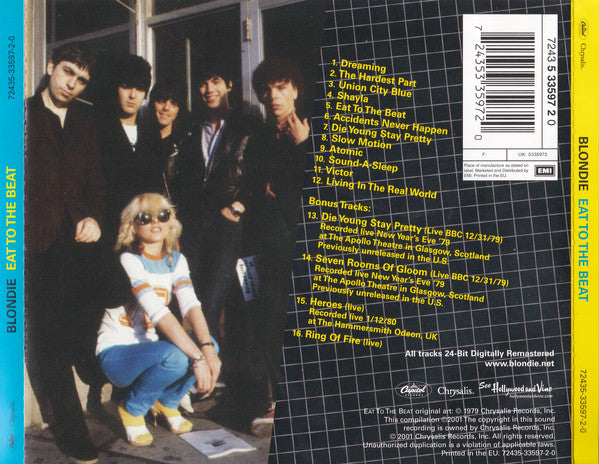 Blondie : Eat To The Beat (CD, Album, RE, RM, RP)