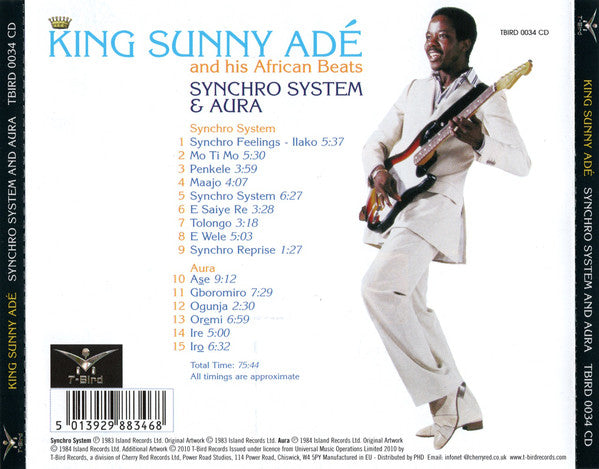King Sunny Ade & His African Beats : Synchro System & Aura (CD, Comp)