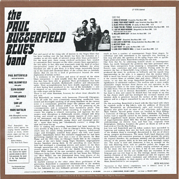 The Paul Butterfield Blues Band : Original Album Series (Box, Comp + CD, Album, RE + CD, Album, RE + CD, Al)