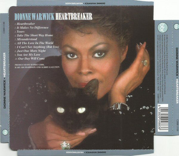 Dionne Warwick : Heartbreaker (CD, Album, RE, RM)