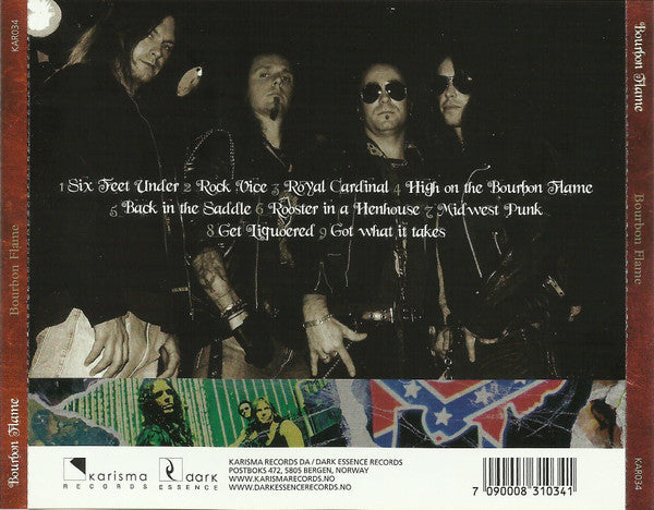 Bourbon Flame : Bourbon Flame (CD, Album)