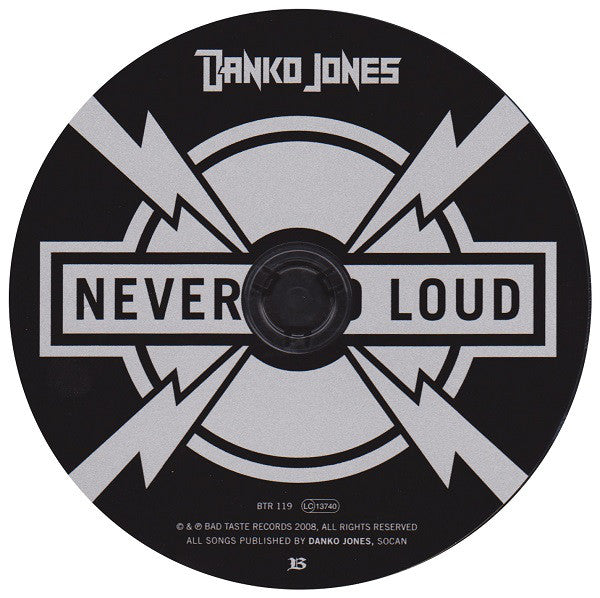 Danko Jones : Never Too Loud (CD, Album)