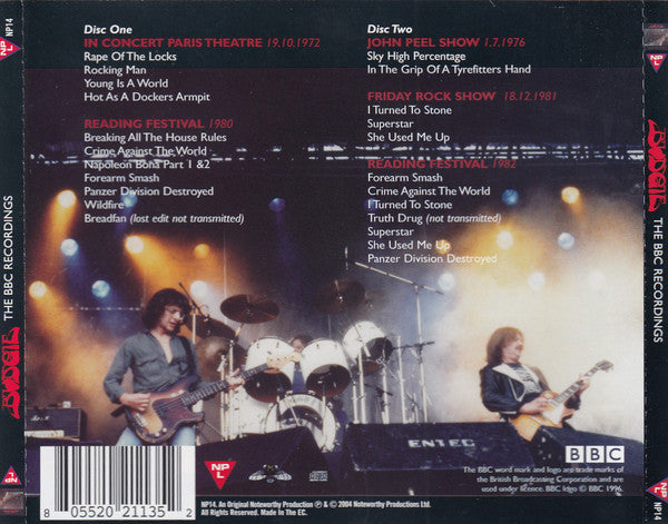 Budgie : The BBC Recordings (2xCD, Album)