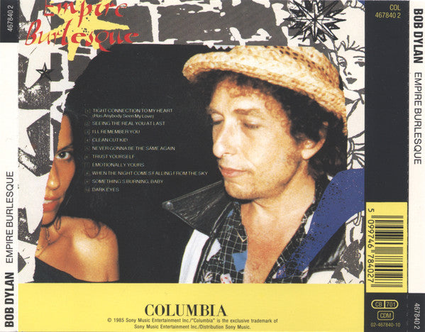 Bob Dylan : Empire Burlesque (CD, Album, RE, RP)