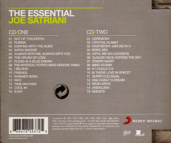 Joe Satriani : The Essential Joe Satriani (2xCD, Comp)