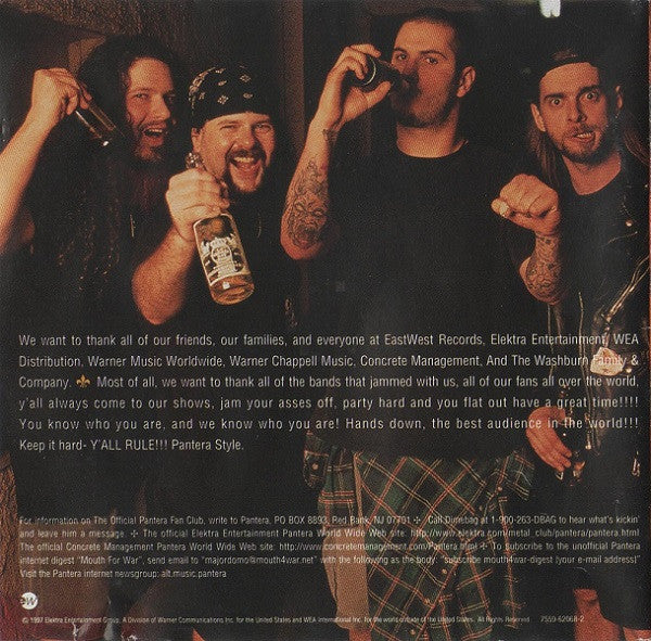 Pantera : Official Live: 101 Proof (CD, Album)