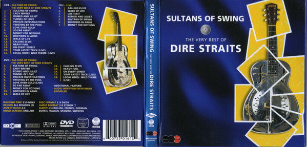 Dire Straits : Sultans Of Swing (The Very Best Of Dire Straits) (Box, Comp + HDCD, Comp, RE + HDCD, Ltd, RE + DVD-V)