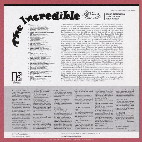 The Incredible String Band : Original Album Series (CD, Album, RE + CD, Album, RE + CD, Album, RE + CD)