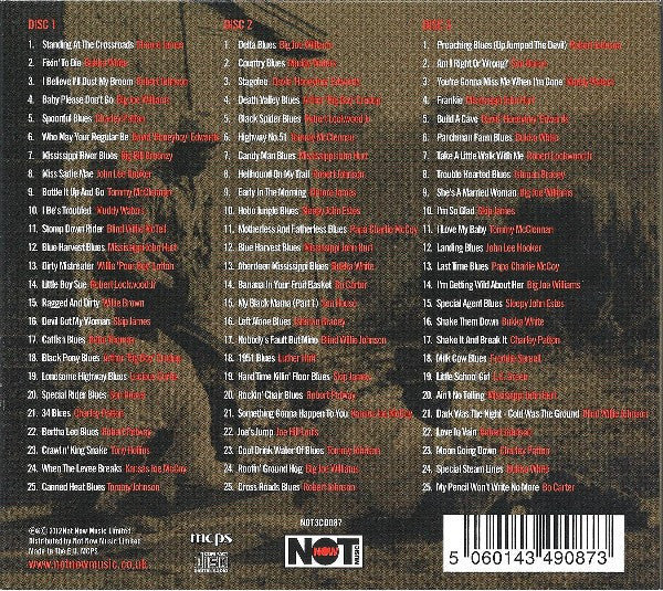 Various : Definitive Delta Blues (3xCD, Comp, RM)