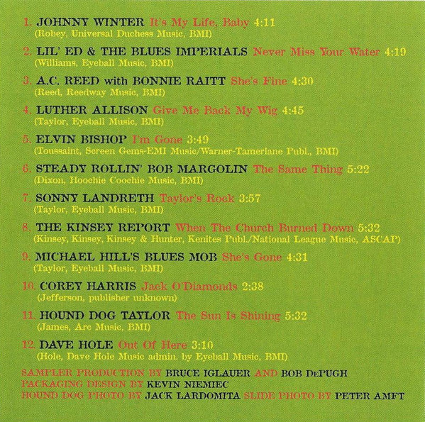 Various : Crucial Slide Guitar Blues (CD, Smplr)