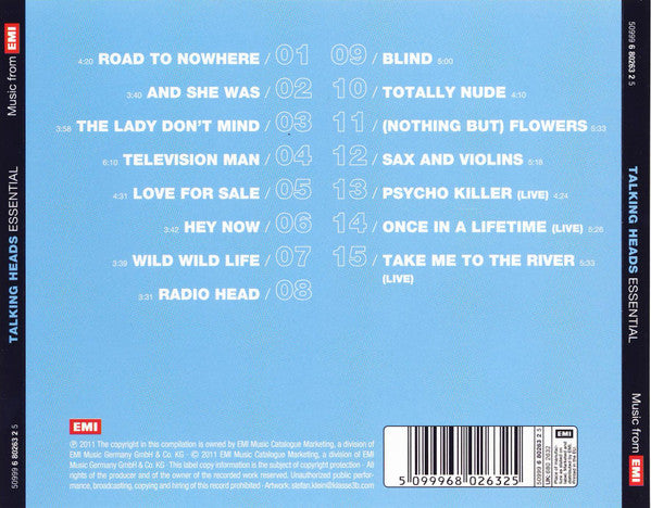 Talking Heads : Essential (CD, Comp)
