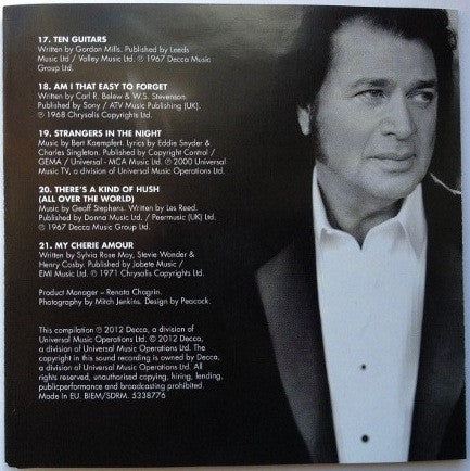 Engelbert Humperdinck : Release Me (The Best Of Engelbert Humperdinck) (CD, Comp)