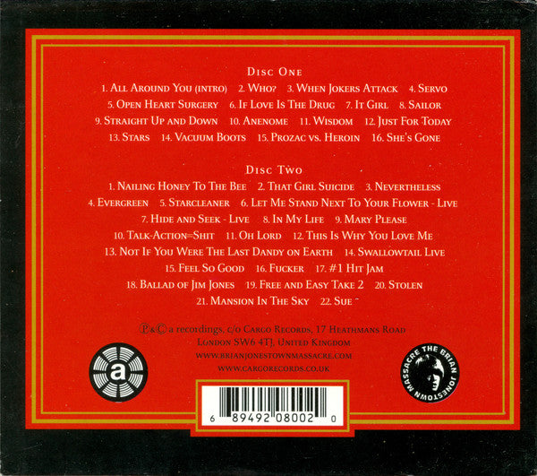 The Brian Jonestown Massacre : Tepid Peppermint Wonderland: A Retrospective (2xCD, Comp, RE)