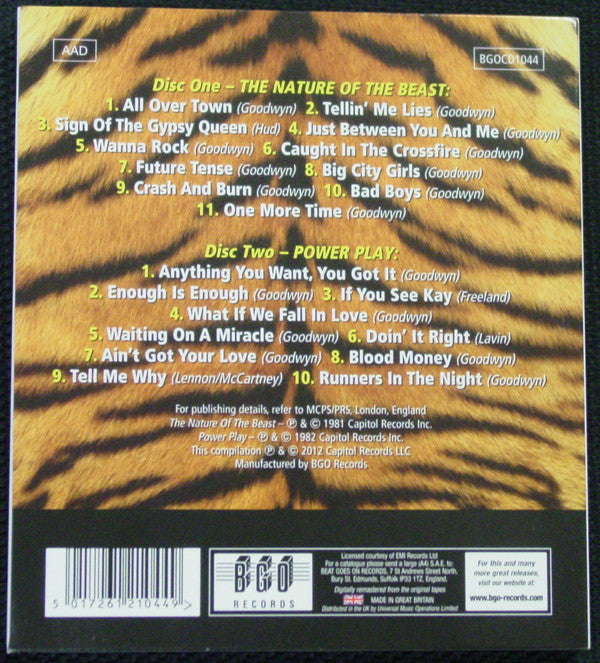 April Wine : The Nature Of The Beast / Power Play (CD, Album, RE, RM + CD, Album, RE, RM + Comp)