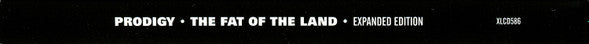 The Prodigy : The Fat Of The Land (CD, Album, RE, O-c + CD, EP + Exp)