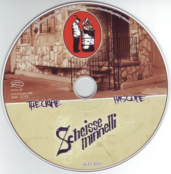 Scheisse Minnelli : The Crime Has Come (CD, Album)