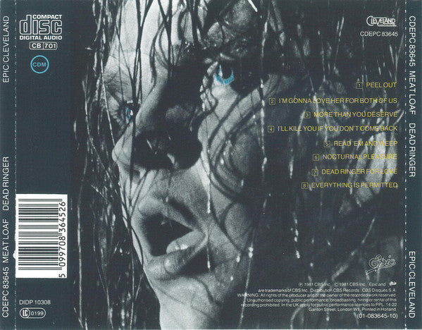 Meat Loaf : Dead Ringer (CD, Album, RE)