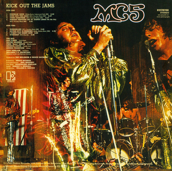 MC5 : Kick Out The Jams (LP, Album, RE, RM, Unc)