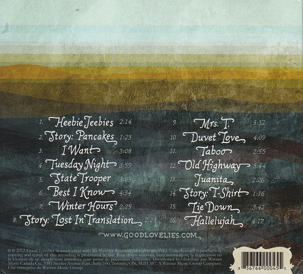 The Good Lovelies : Live At Revolution (CD, Album)