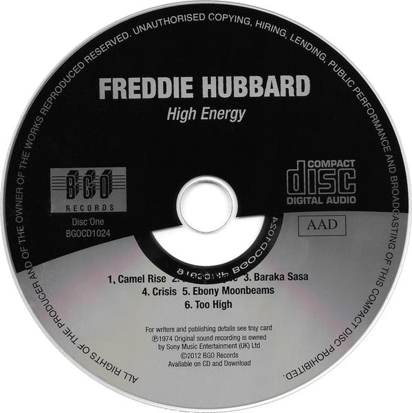 Freddie Hubbard : High Energy / Liquid Love / Windjammer (2xCD, Comp, RM)