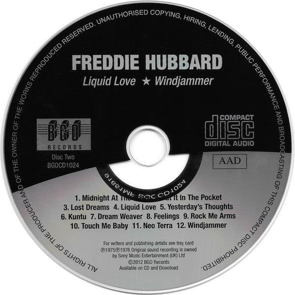 Freddie Hubbard : High Energy / Liquid Love / Windjammer (2xCD, Comp, RM)