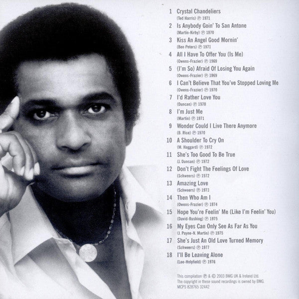 Charley Pride : The Best Of Charley Pride (CD, Album, Comp)