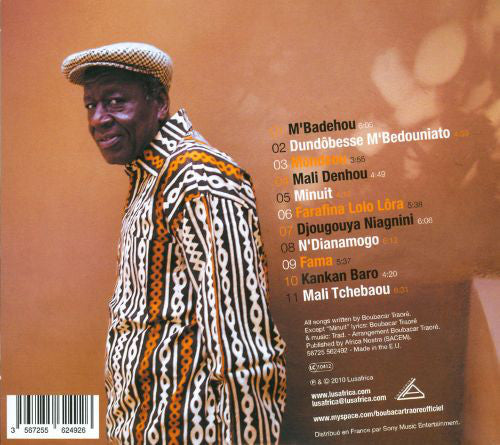 Boubacar Traoré : Mali Denhou (CD, Album)