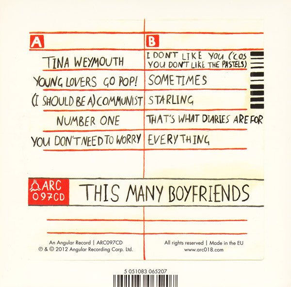 This Many Boyfriends : This Many Boyfriends (CD, Album)