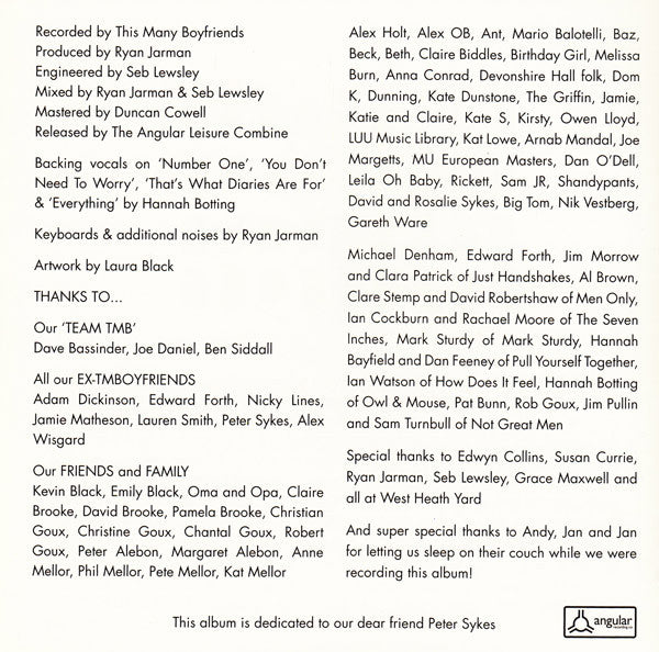 This Many Boyfriends : This Many Boyfriends (CD, Album)