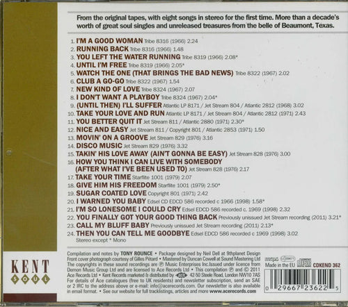 Barbara Lynn : A Good Woman The Complete Tribe & Jet Stream Singles 1966-1979 (CD, Comp)