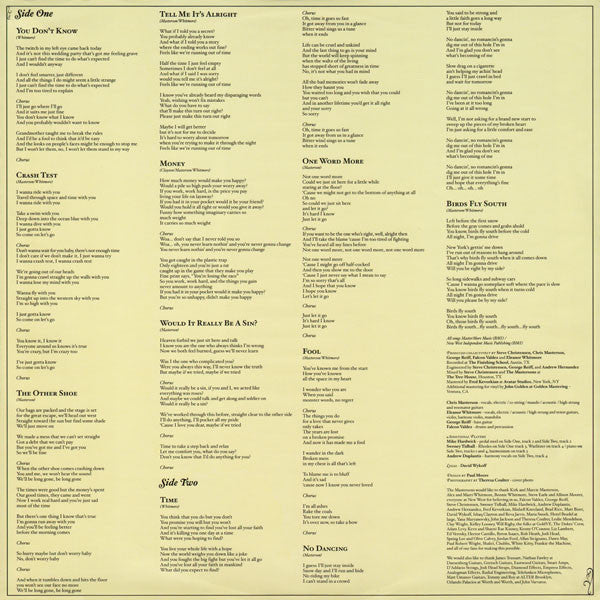 The Mastersons : Birds Fly South (LP, Album, Ltd, 180)