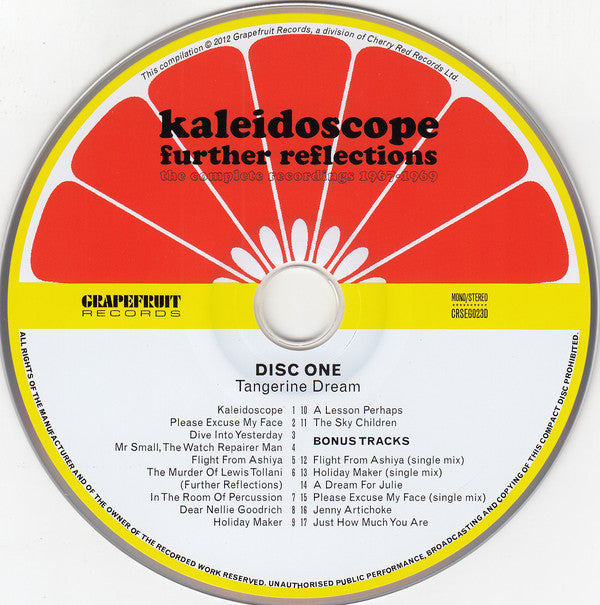 Kaleidoscope (2) : Further Reflections - The Complete Recordings 1967-1969 (2xCD, Comp, Mono)